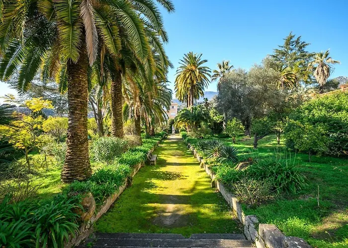 Le Riviera Palace - Vue Sur La - Parking Prive Lägenhet Menton