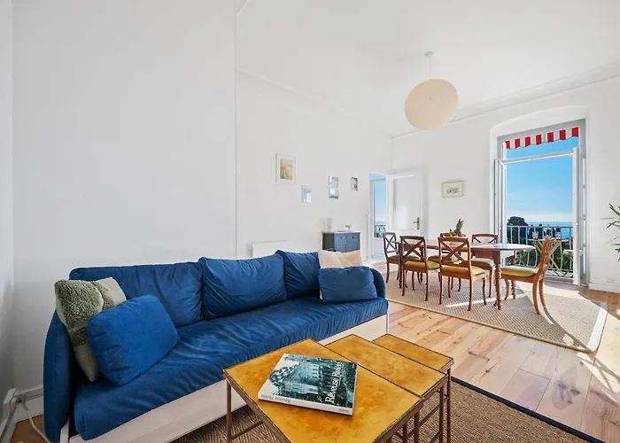 Lägenhet Le Riviera Palace - Vue Sur La - Parking Prive