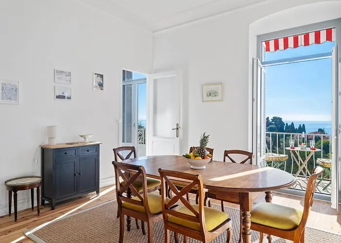 Lägenhet Le Riviera Palace - Vue Sur La - Parking Prive Menton