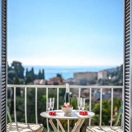 Apartment Le Riviera Palace - Vue Sur La - Parking Prive