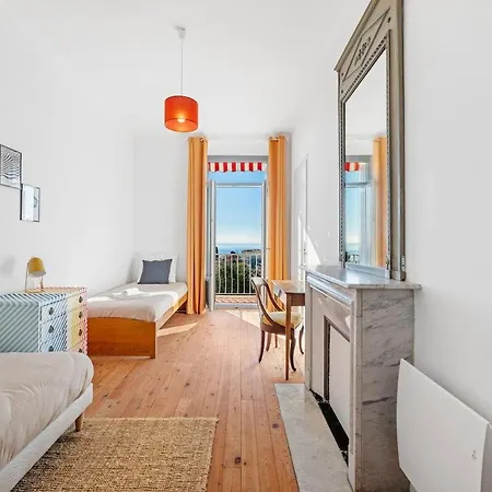 Apartamento Le Riviera Palace Calme - Vue Sur La Mer- Parking Menton
