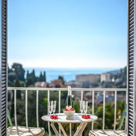 Le Riviera Palace Calme - Vue Sur La Mer- Parking Apartman *
