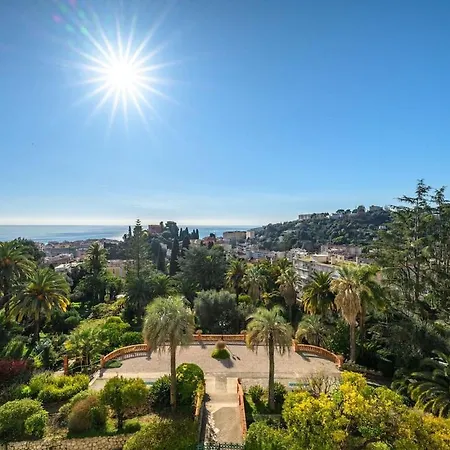 Апартаменти Le Riviera Palace Vue Sur La Mer Parking Prive Мантон