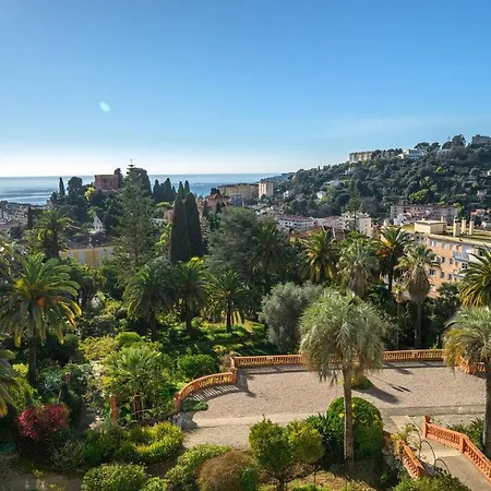 Le Riviera Palace Calme - Vue Sur La Mer- Parking Apartamento