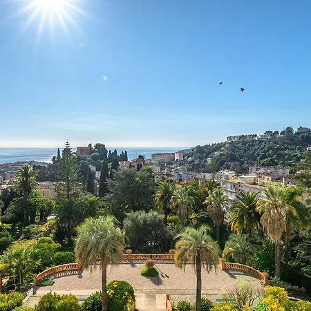 Le Riviera Palace Calme - Vue Sur La Mer- Parking Apartman