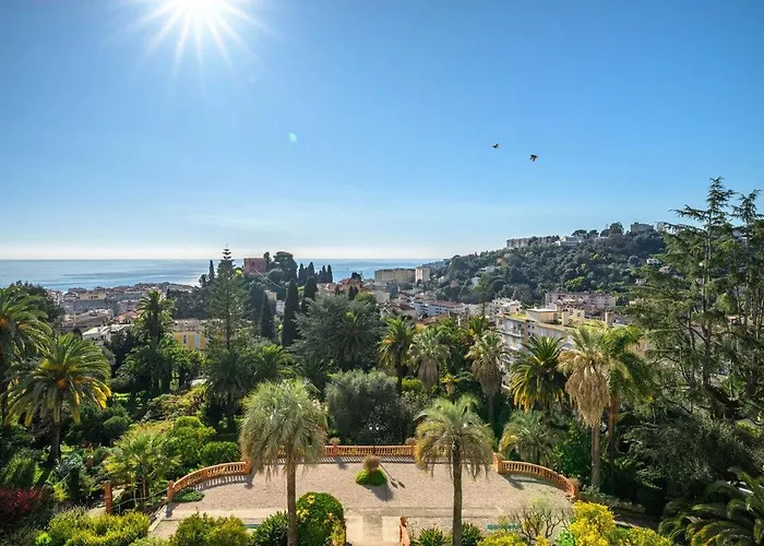 Le Riviera Palace - Vue Sur La - Parking Prive Апартаменты Ментона