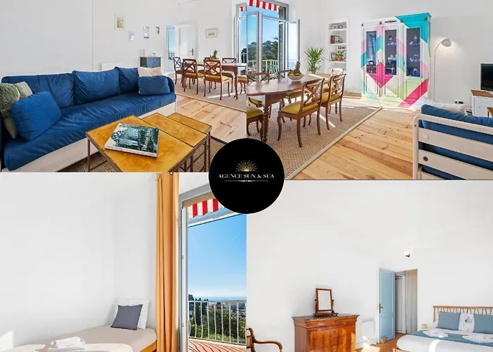 Le Riviera Palace Calme - Vue Sur La Mer- Parking Apartment *