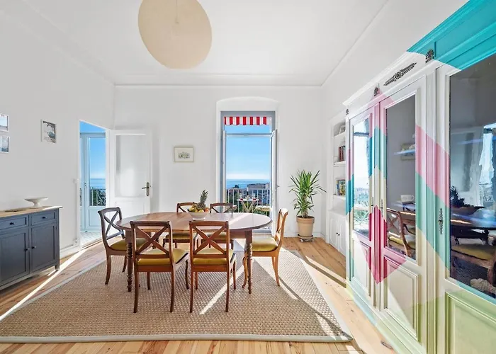 Apartment Le Riviera Palace Calme - Vue Sur La Mer- Parking Menton