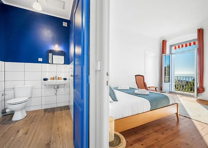 Le Riviera Palace Calme - Vue Sur La Mer- Parking * マントン