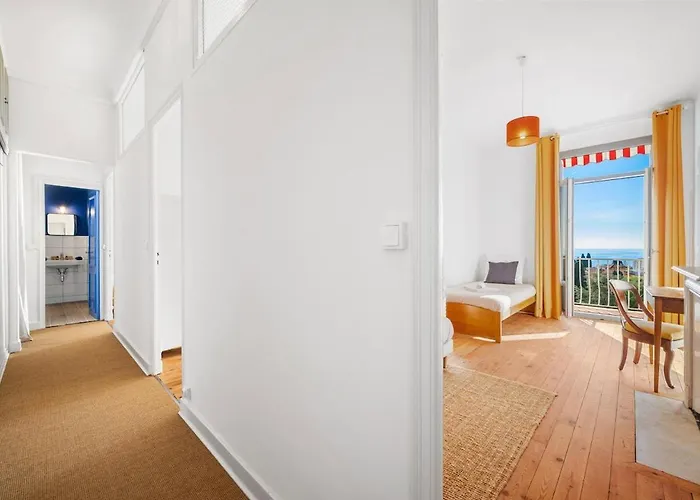 Le Riviera Palace Calme - Vue Sur La Mer- Parking Menton